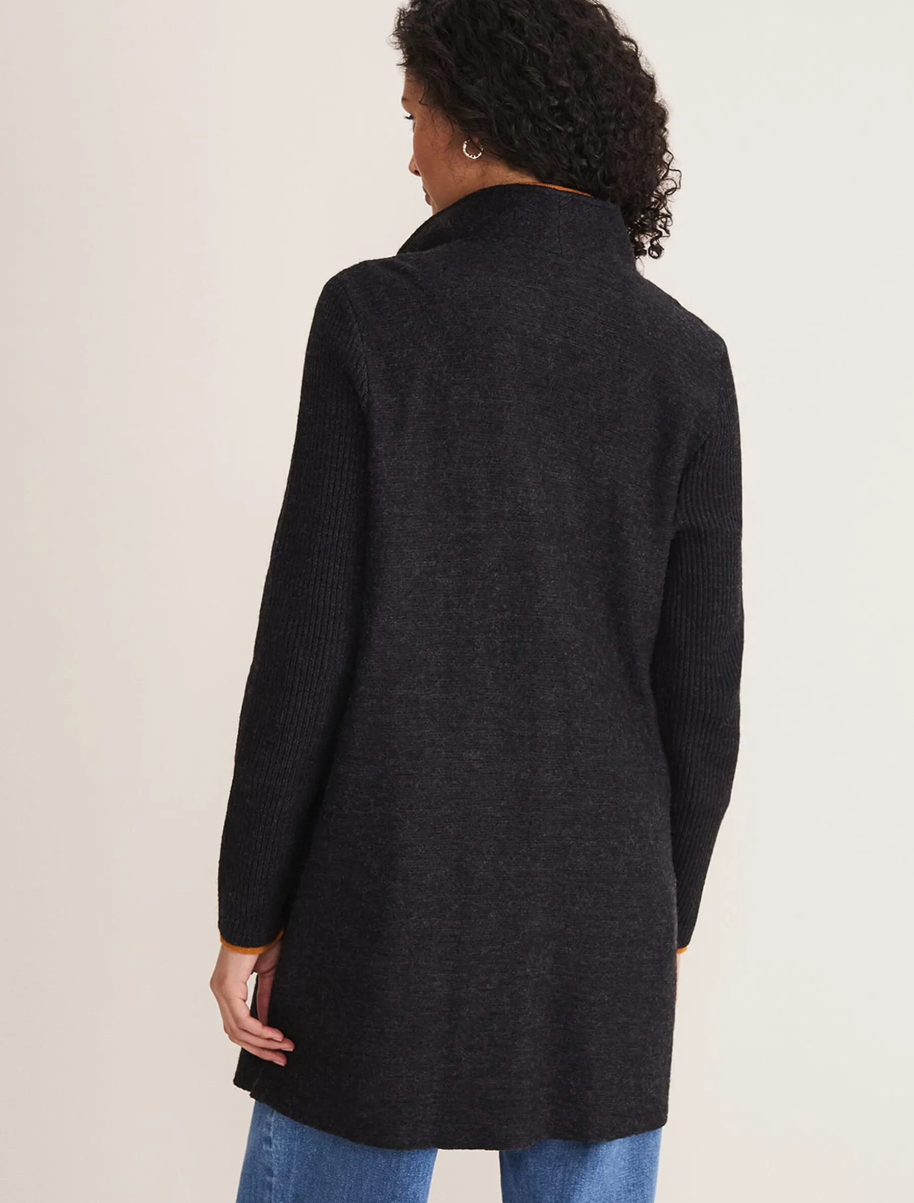 Byanca Zip Knit Coat