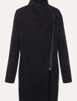Byanca Zip Knit Coat