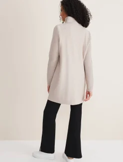 Byanca Zip Knit Coat