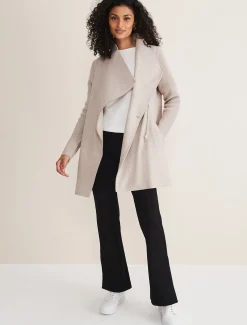 Byanca Zip Knit Coat