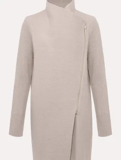 Byanca Zip Knit Coat