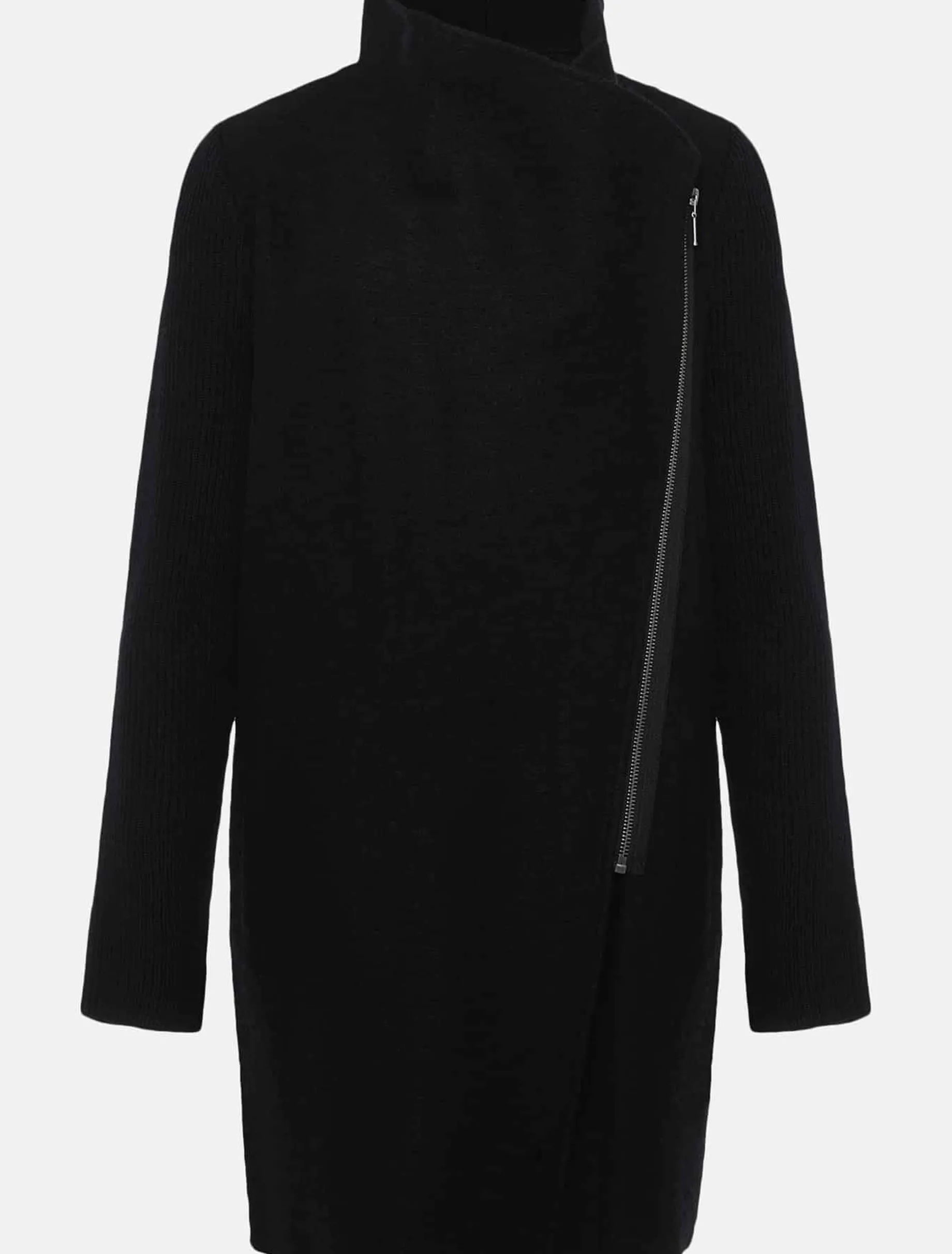 Byanca Zip Knit Coat
