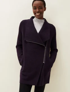 Byanca Zip Knit Coat