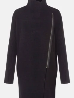 Byanca Zip Knit Coat