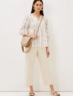 Caela Broderie Blouse
