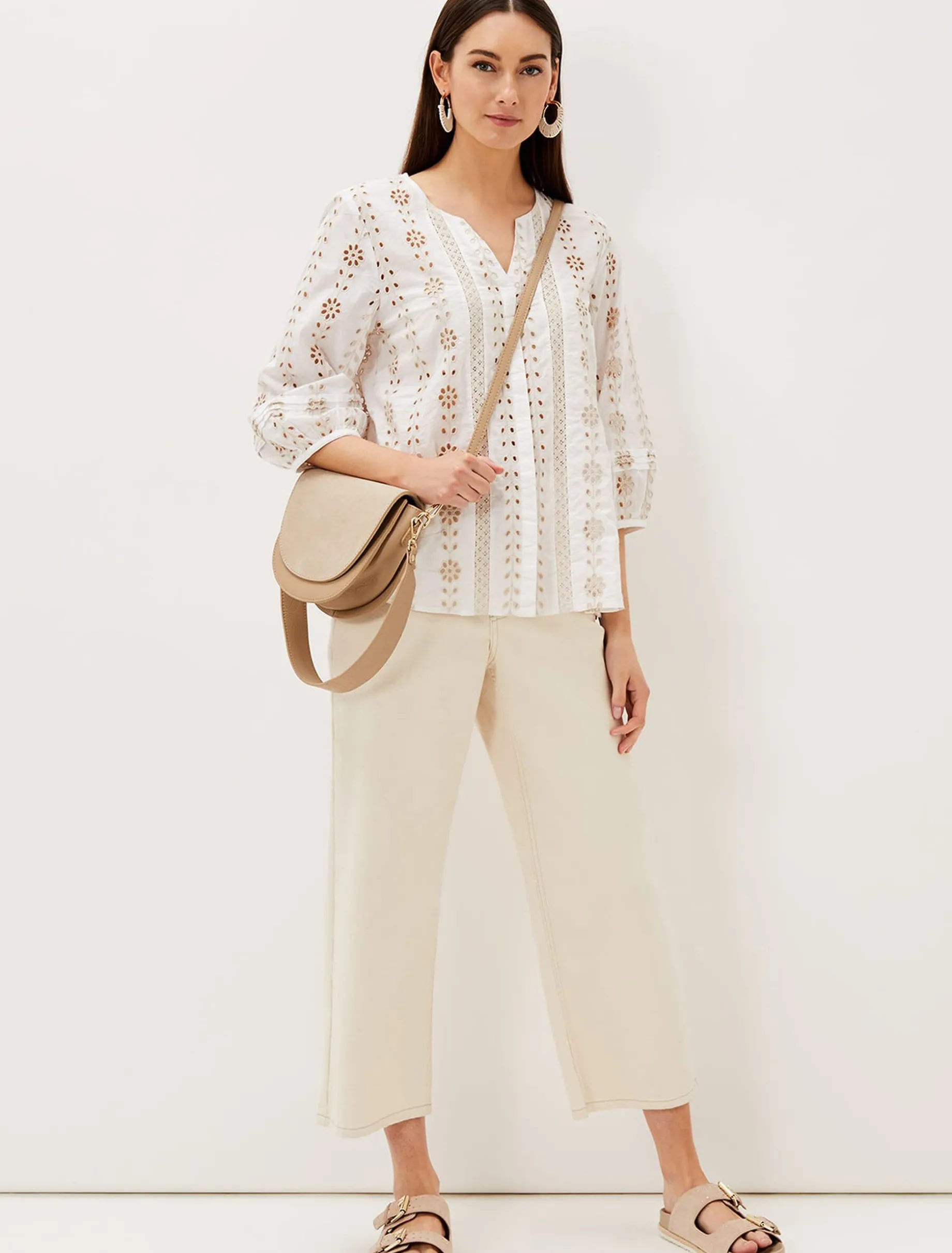 Caela Broderie Blouse