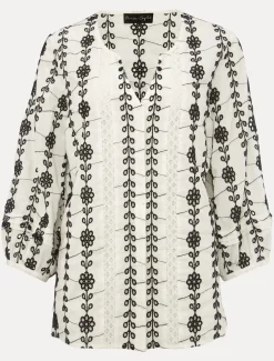 Caela Broderie Blouse