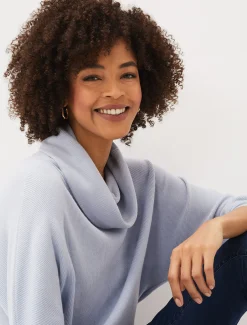 Camillan Cowl Neck Knit Jumper