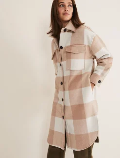 Carla Checked Shacket