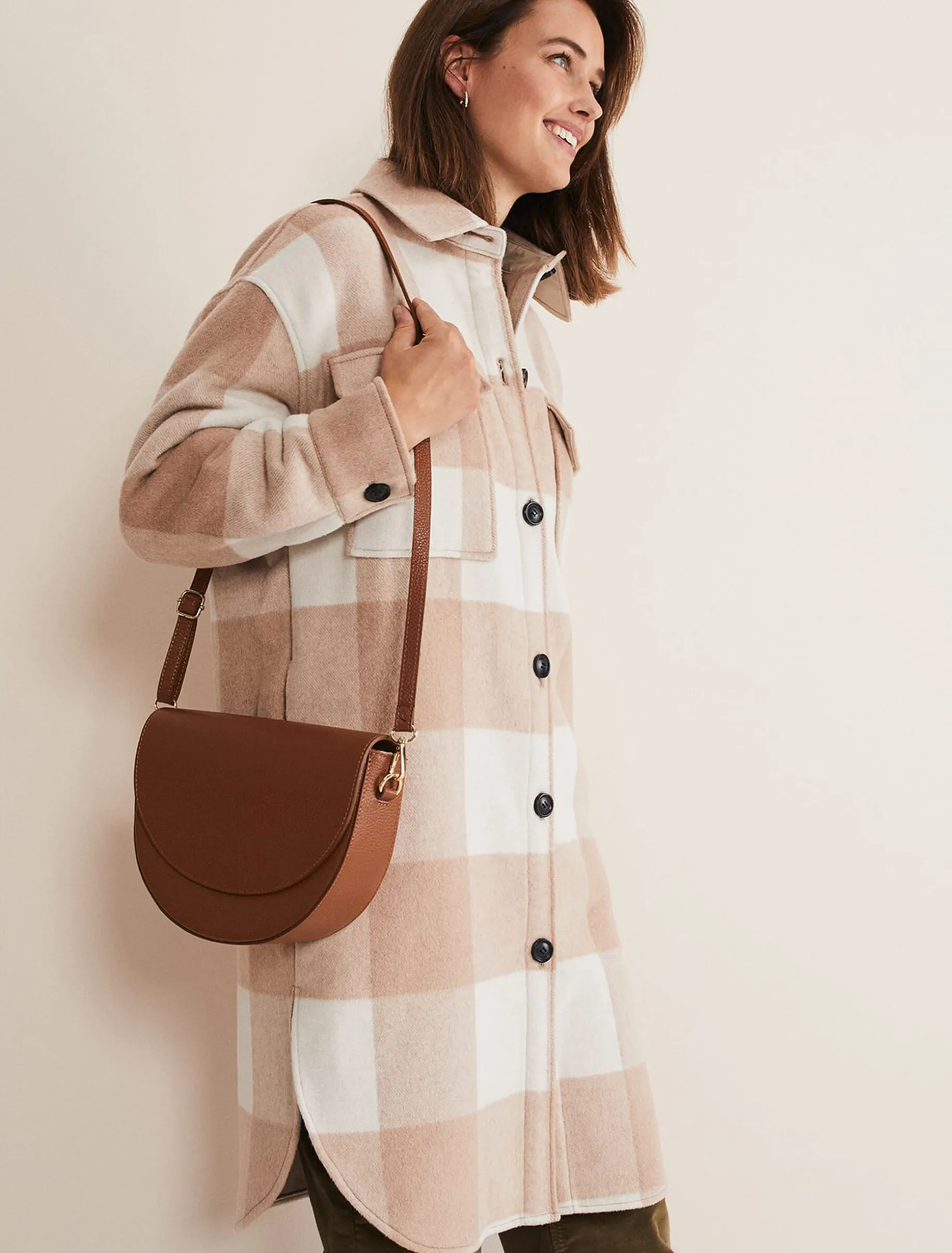 Carla Checked Shacket
