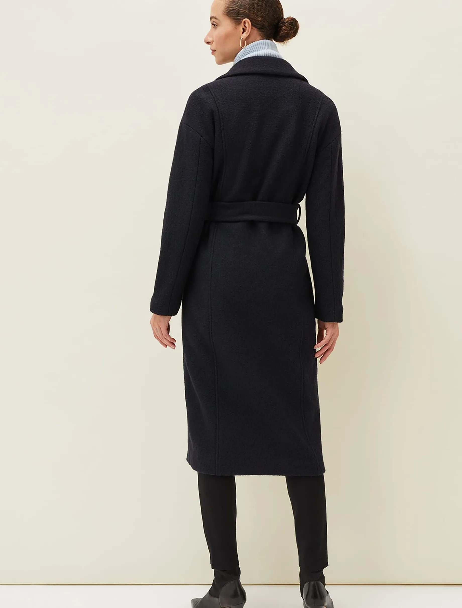 Carlotta Wrap Wool Coat