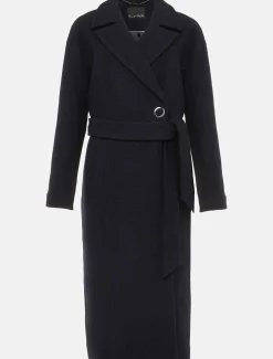 Carlotta Wrap Wool Coat