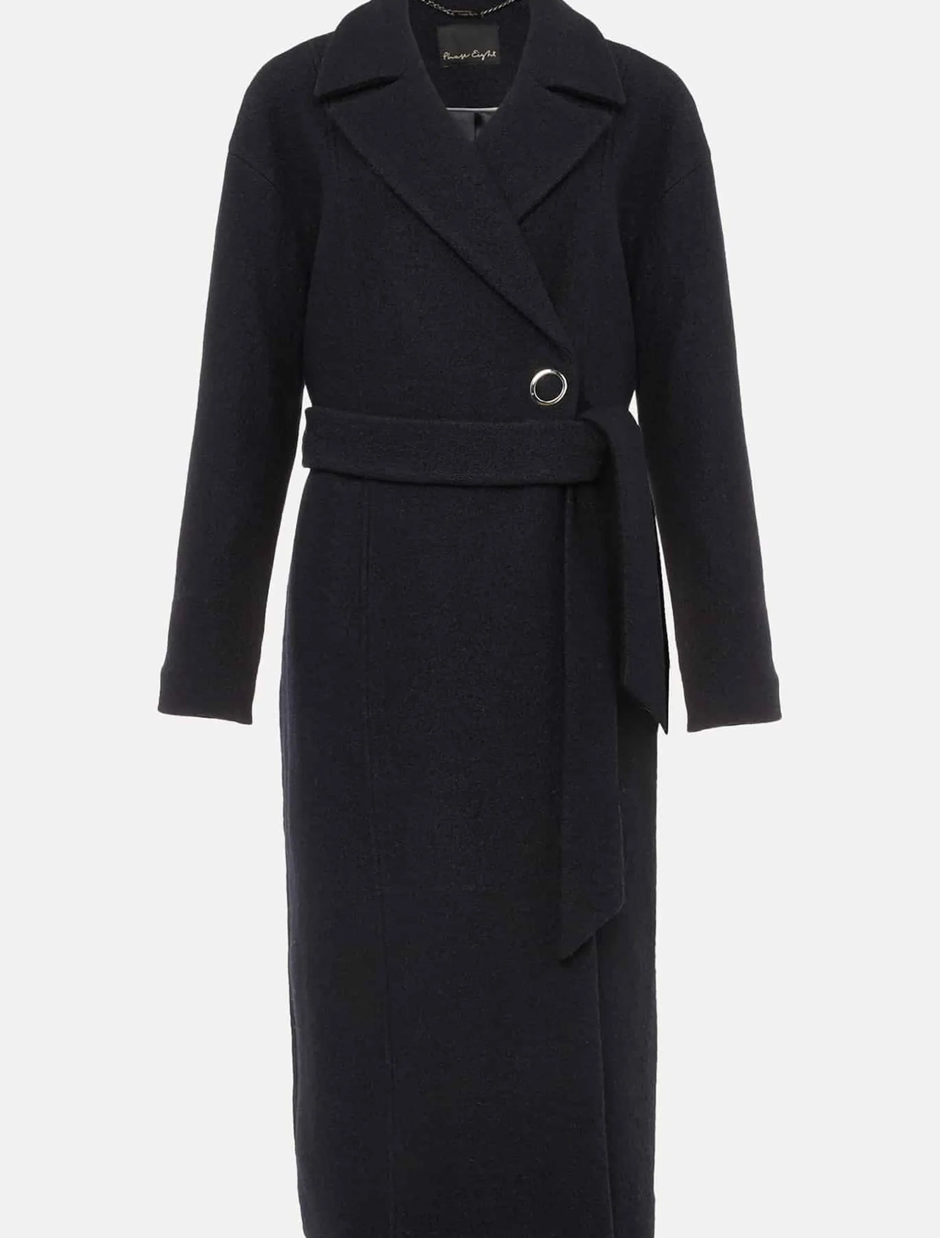 Carlotta Wrap Wool Coat