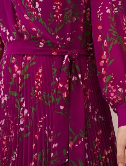 Carmen Pleated Maxi Dress
