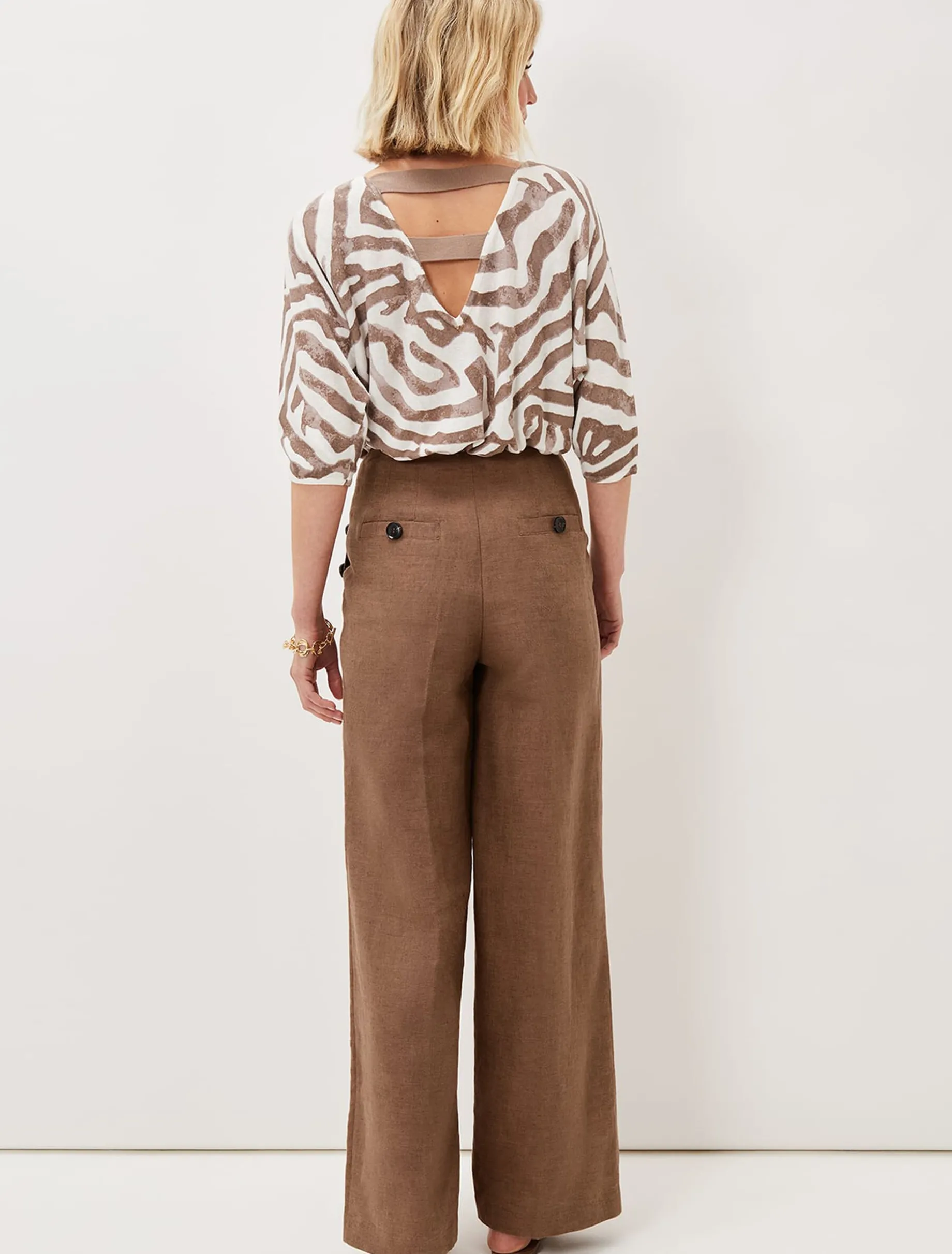 Cassandra Linen Trouser