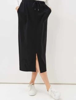 Cassie Jersey Midi Skirt