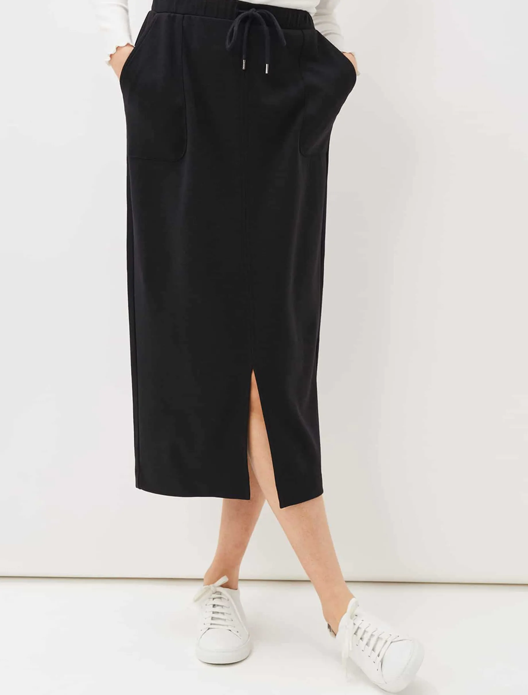 Cassie Jersey Midi Skirt