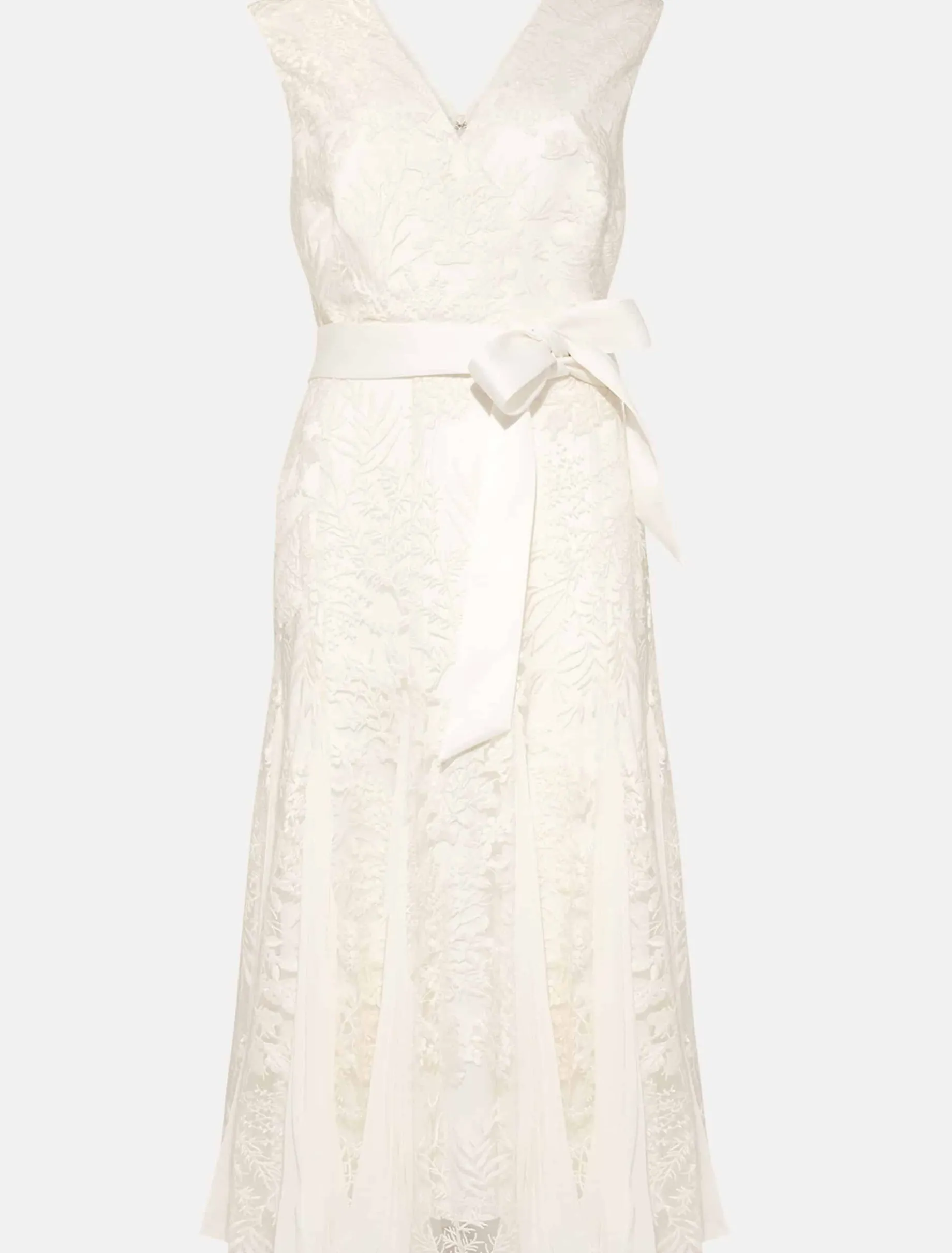 Caterina Embroidered Flared Wedding Dress