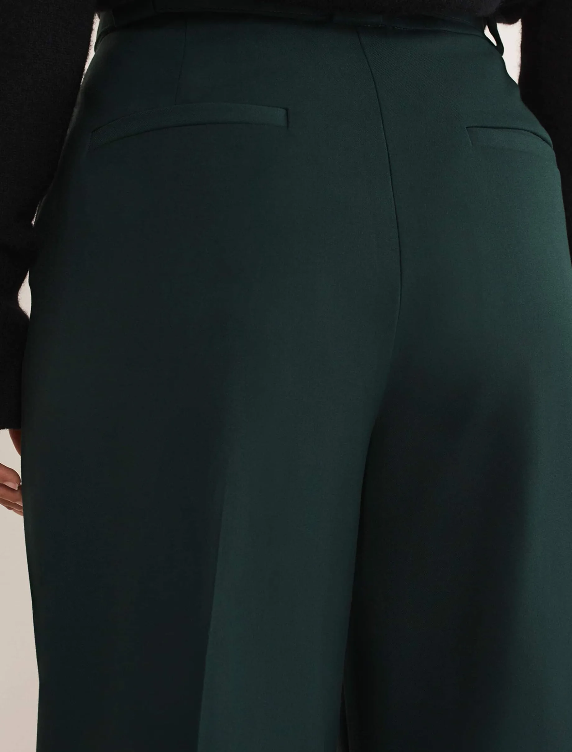 Catira Crepe Wide Leg Trousers