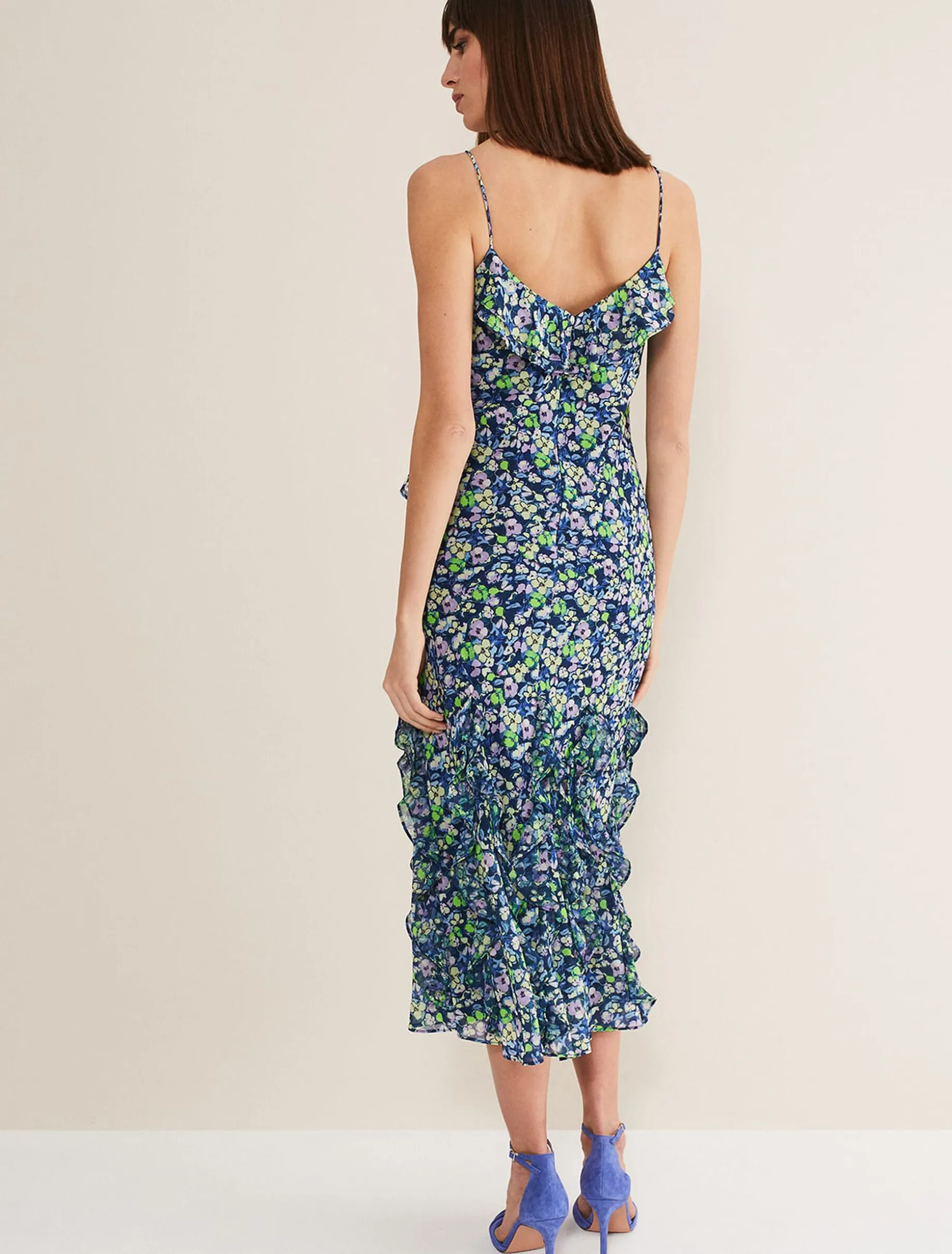 Catira Strappy Print Dress