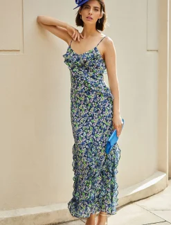 Catira Strappy Print Dress