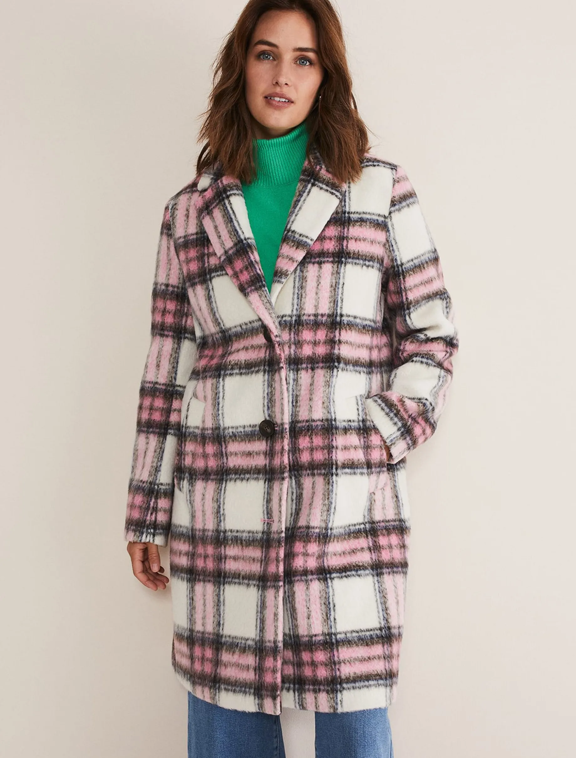 Catriona Checked Coat