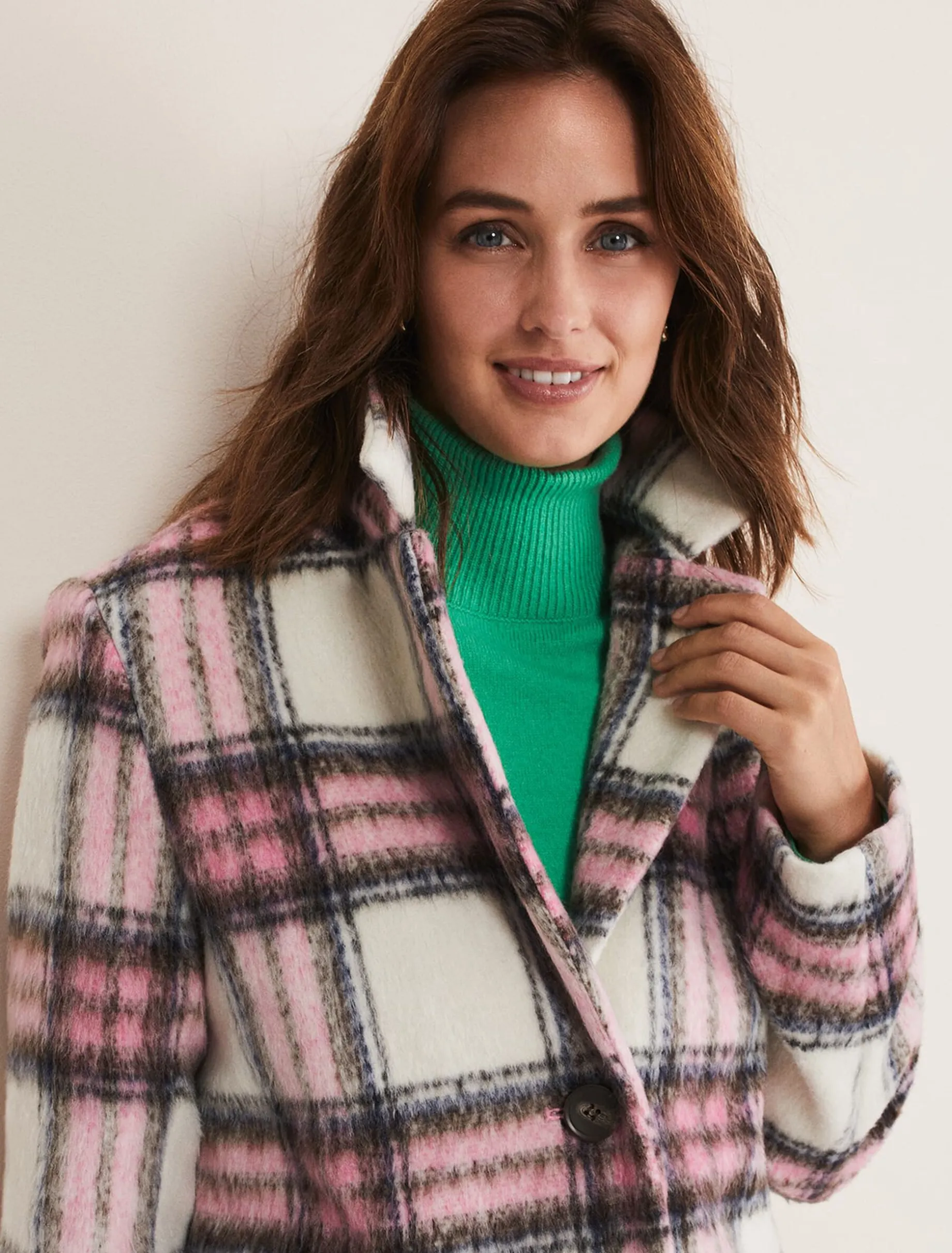 Catriona Checked Coat