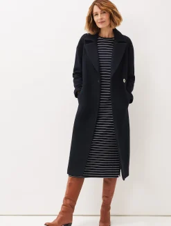 Cecile Stripe Midi Jersey Dress