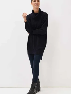 Cecilia Cowl Neck Jumper Dress