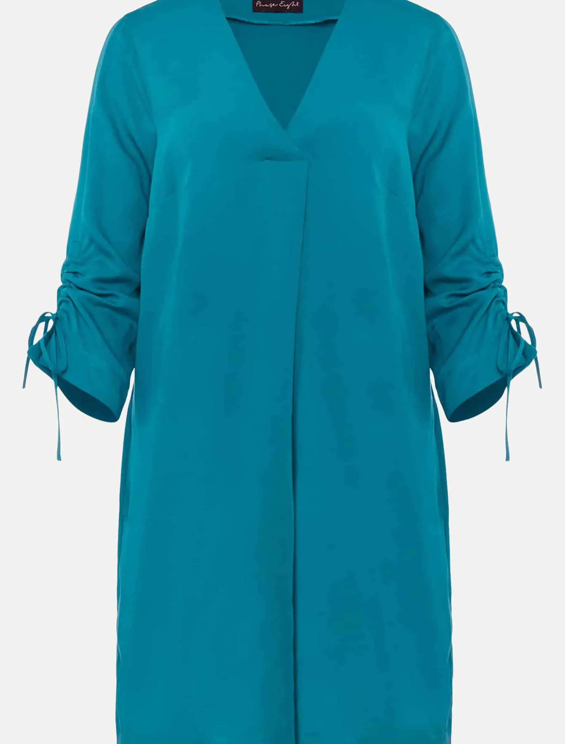 Ceiara Ruched Sleeve Tunic Dress