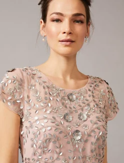 Celia Embellished Tulle Dress