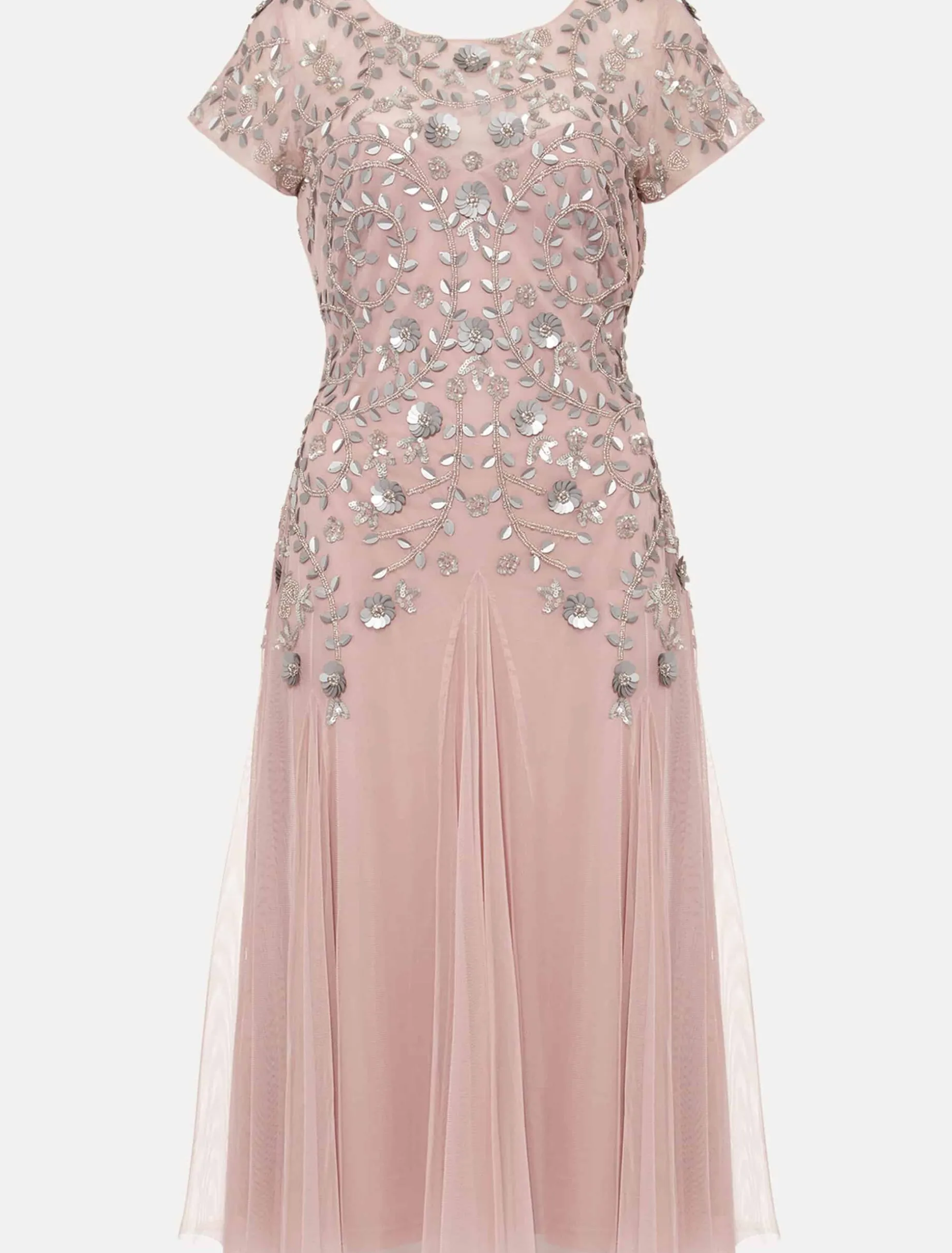 Celia Embellished Tulle Dress