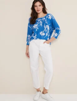 Celia Printed Linen Knit