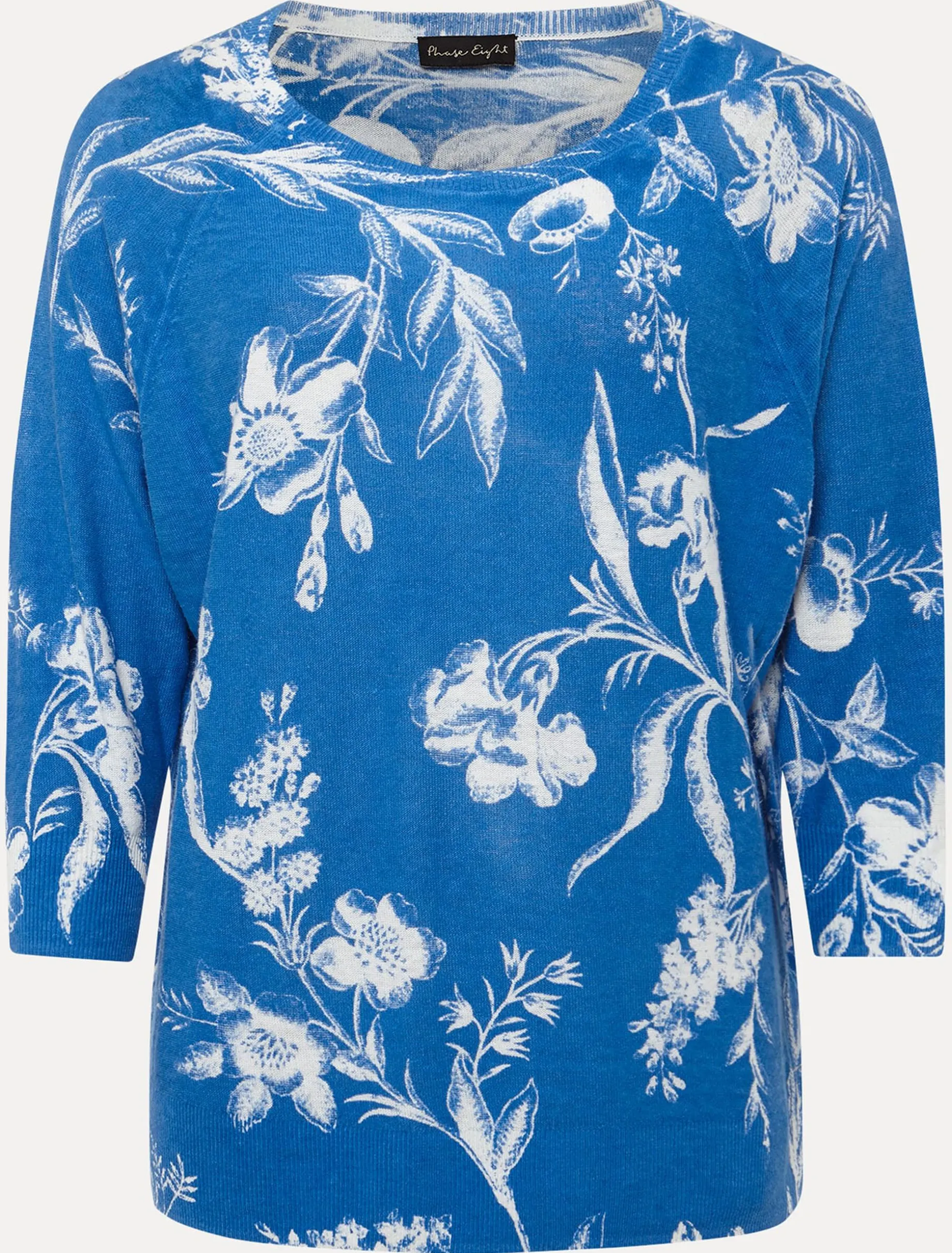 Celia Printed Linen Knit