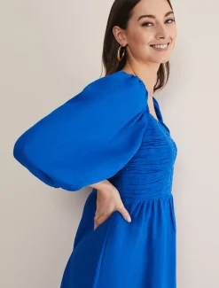Celila Linen Midi Dress