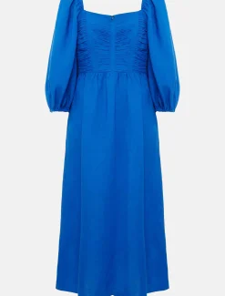 Celila Linen Midi Dress