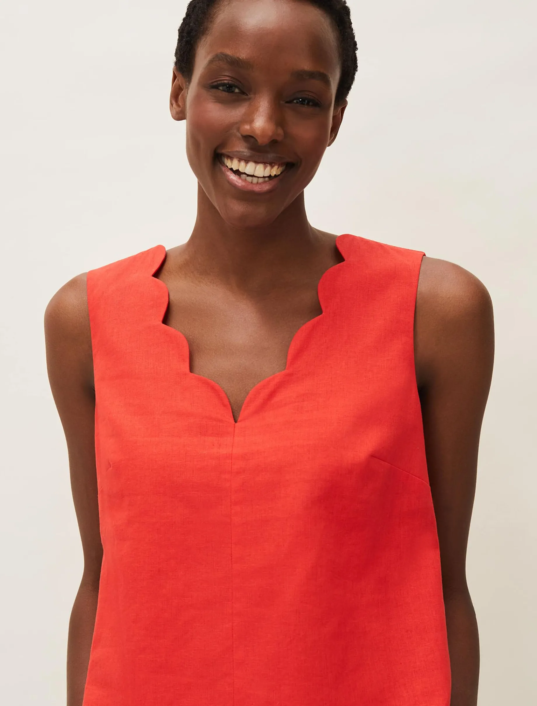 Celina Scallop Blouse