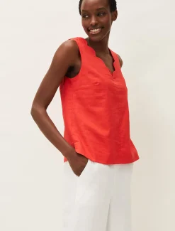 Celina Scallop Blouse