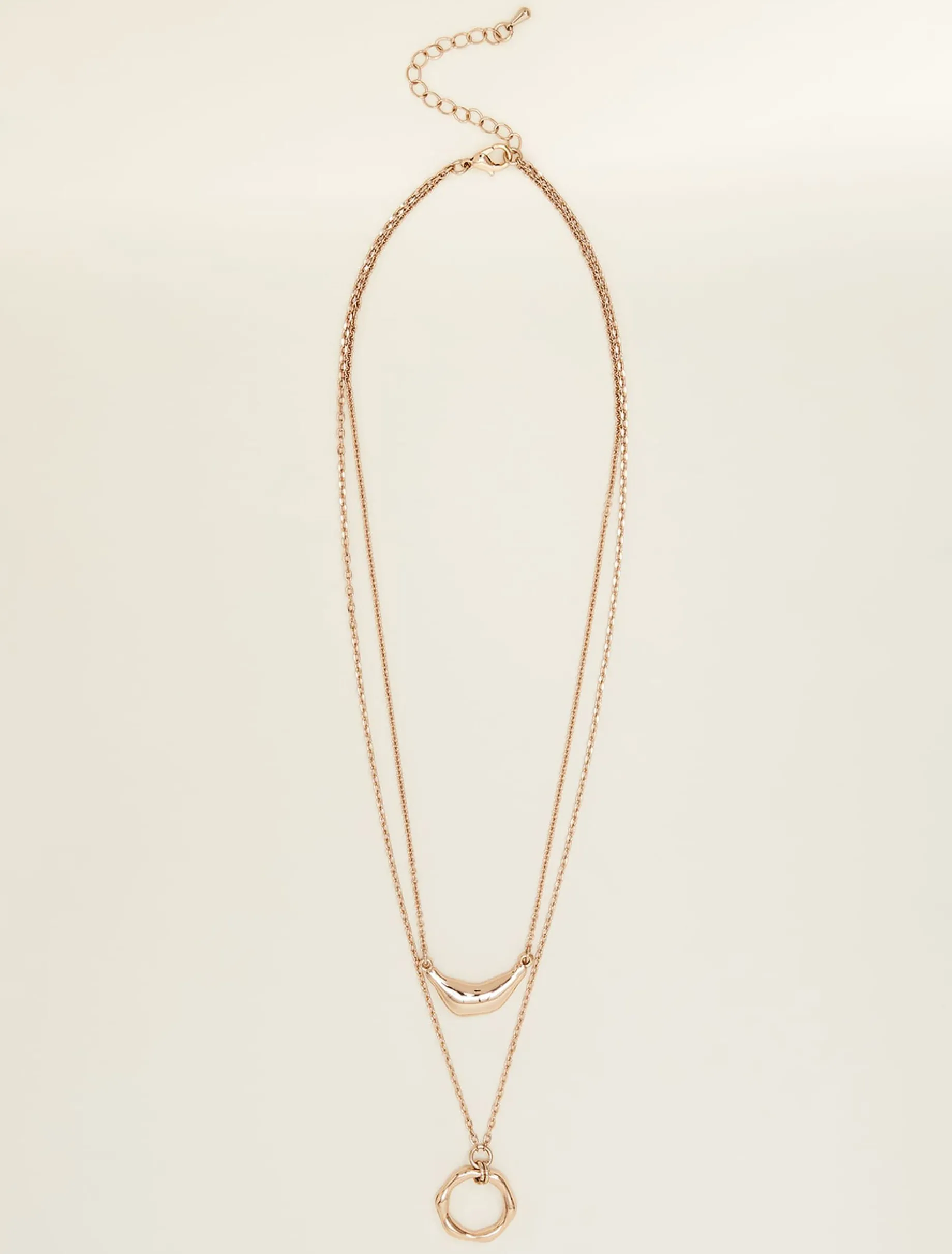 Chain Layer Short Necklace