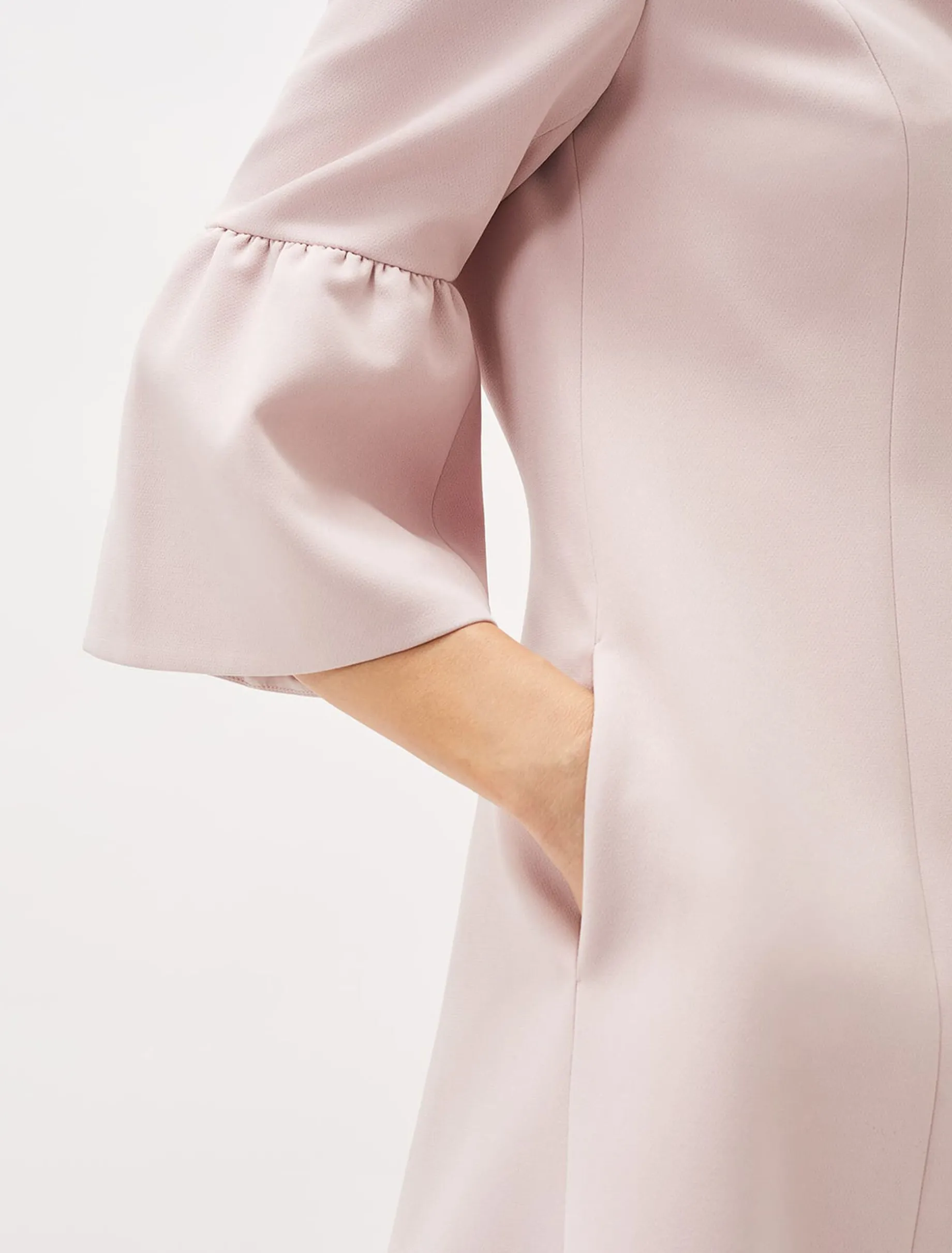 Cheryl Frill Cuff Occasion Coat