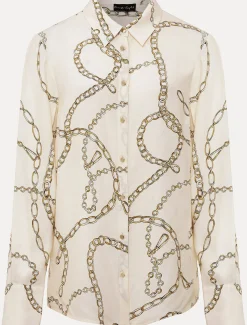Cheska Chain Print Top