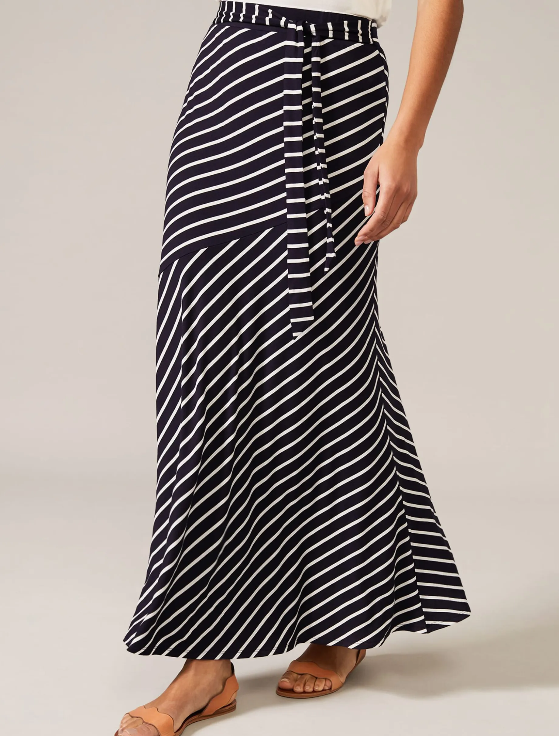 Cheyenne Stripe Maxi Skirt