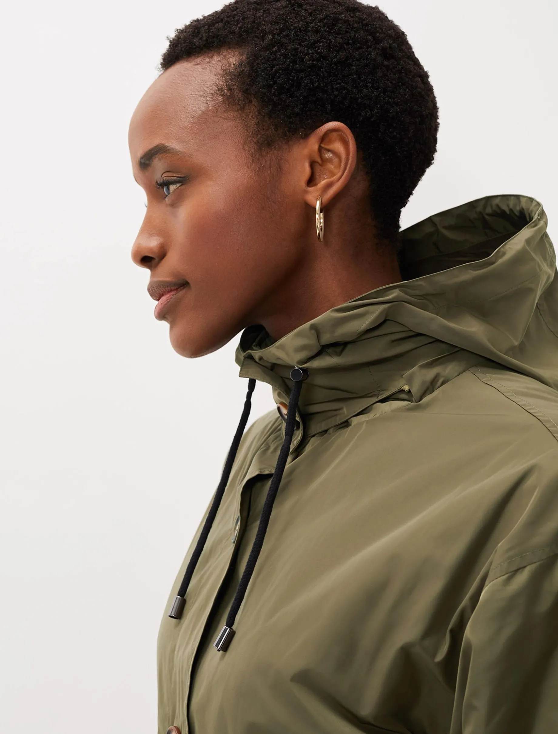 Chloe Longline Parka Coat