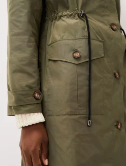 Chloe Longline Parka Coat