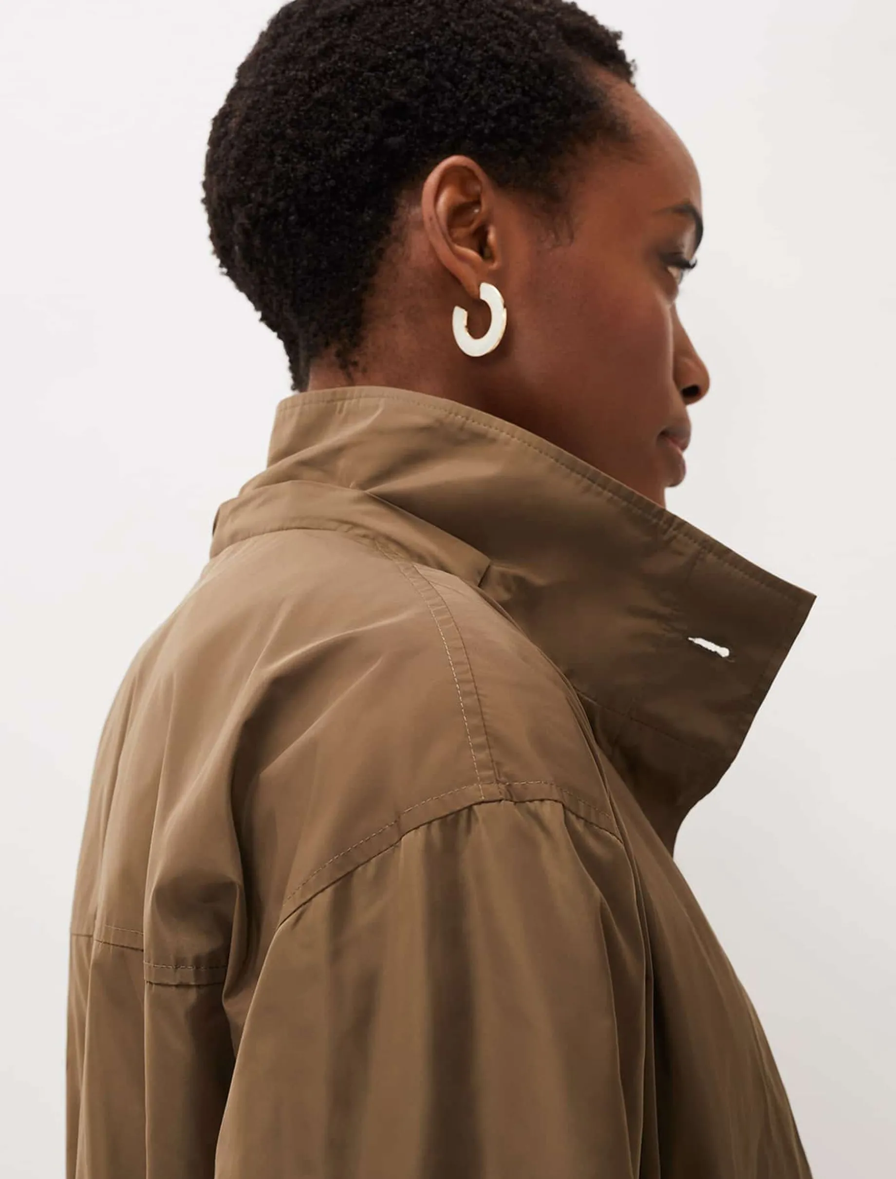 Chloe Longline Parka Coat