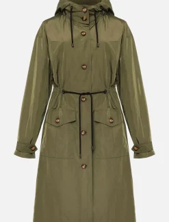 Chloe Longline Parka Coat