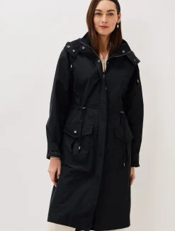 Chloe Longline Parka Coat