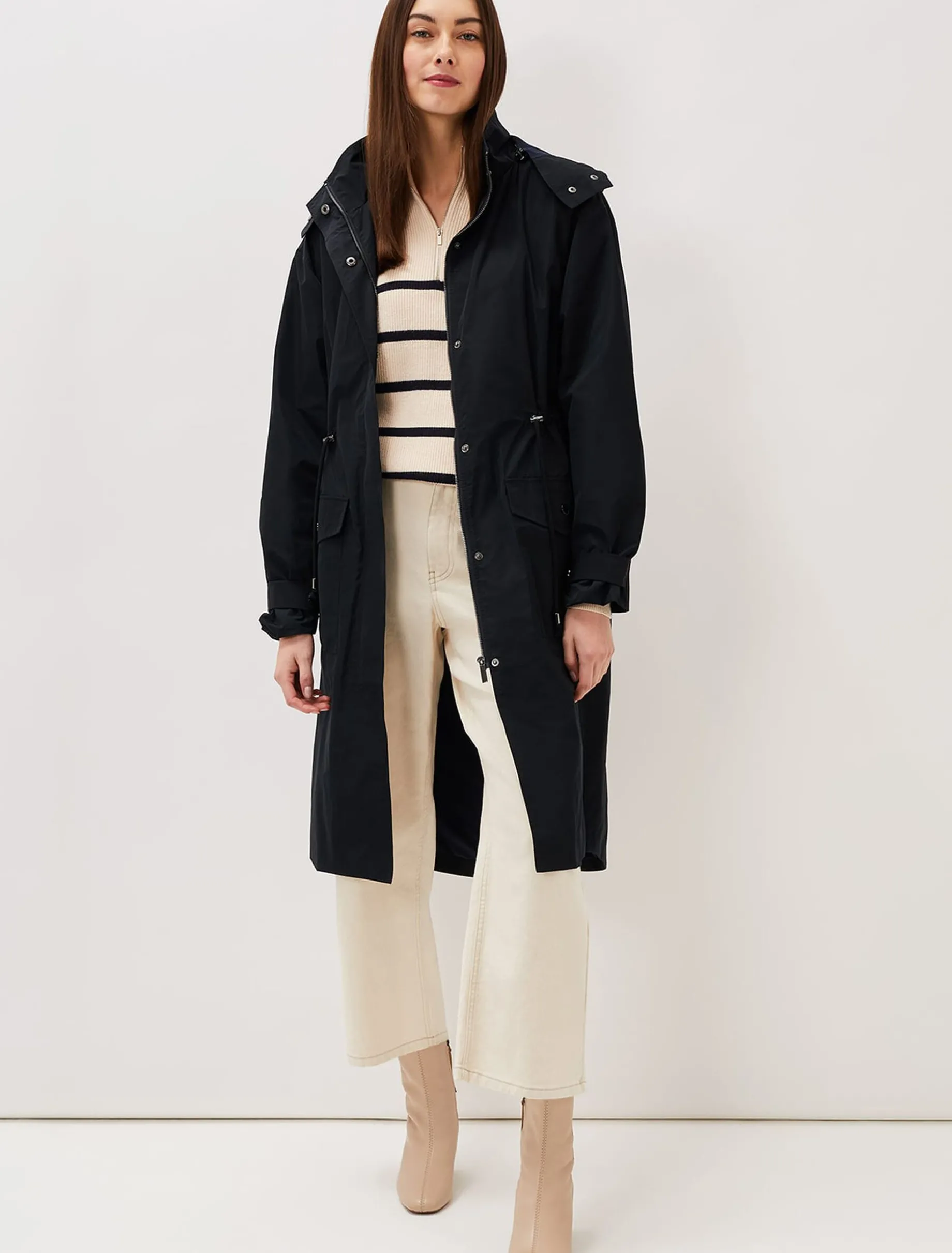 Chloe Longline Parka Coat