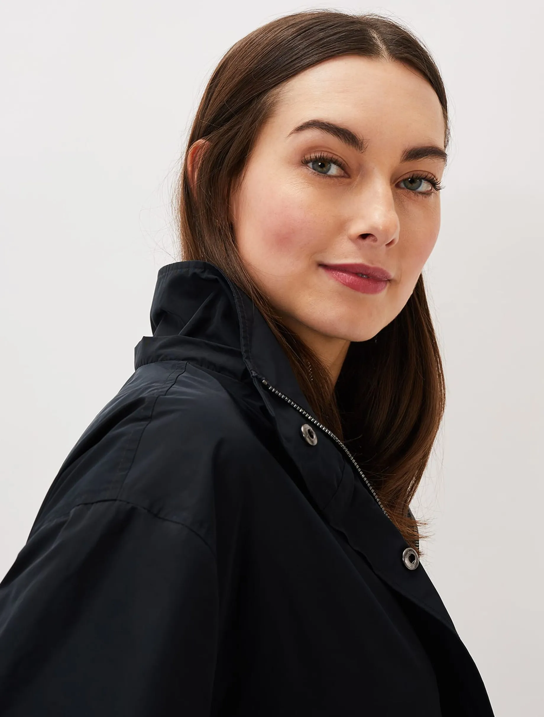 Chloe Longline Parka Coat