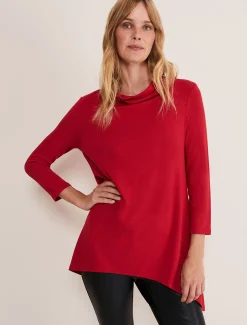 Chrissie Cowl Swing Top